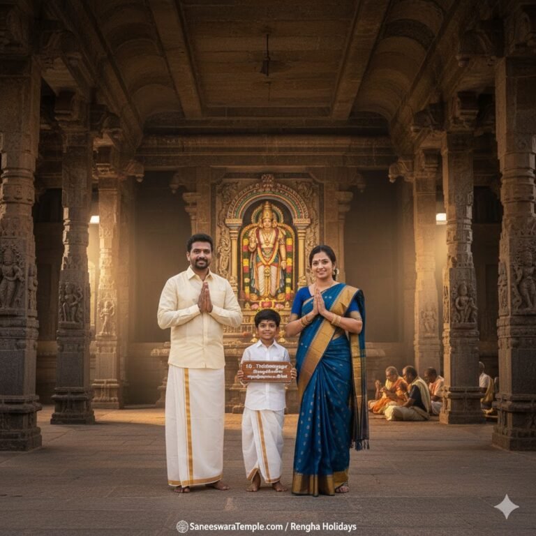 Thiruvelliyangudi Divyadesam – Kolavilli Ramar Temple, Nethra Murthy Koil, Where Gardulalwar blessing With 4 Hands content in english