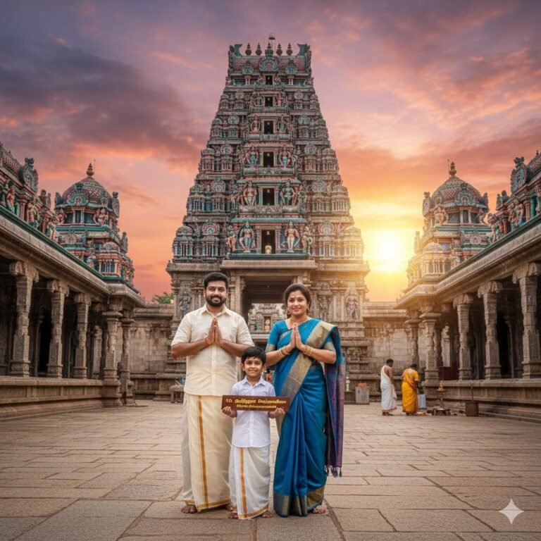 Discover the spiritual grandeur of Thiruvinnagar, popularly known as Oppiliappan Koil.