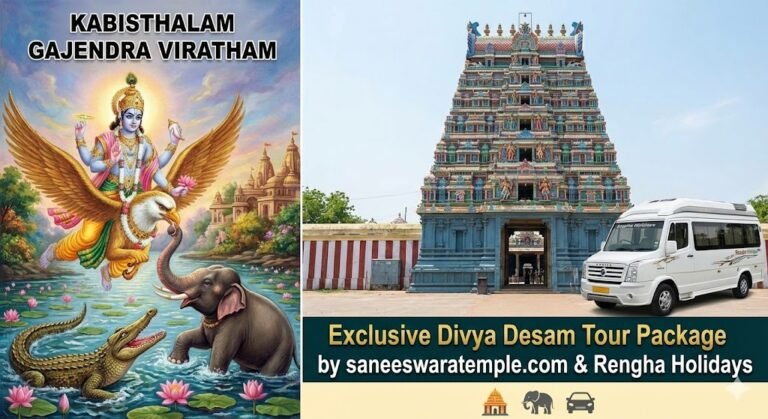 Kabisthalam Gajendra Varathan 108 divya desam