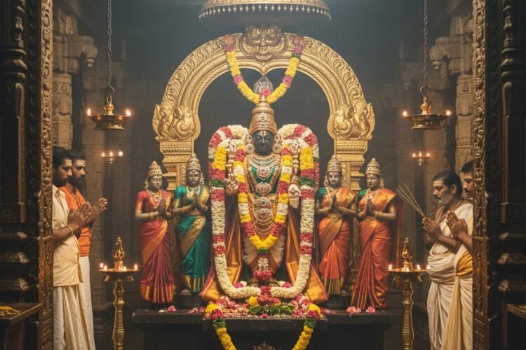 Thirucherai, Kumbakonam-Thiruvarur Highway, Tamil Nadu.