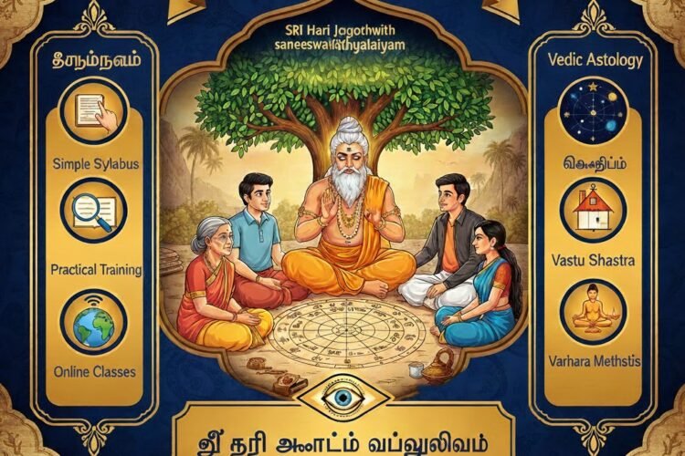 #1 Astrology Classes in Tamil Nadu | Sri Hari Jothida Vithyalaiyam