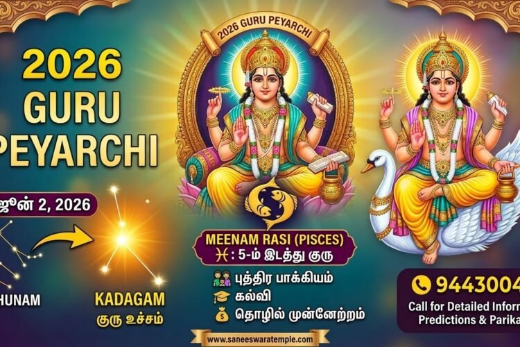 2026 குரு பெயர்ச்சி எந்த ராசிக்கு யோகம் மீன ராசி பலன்கள் மற்றும் பரிகாரங்கள் இதோ