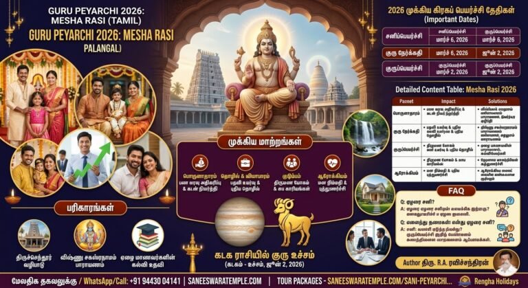 2026 குருப்பெயர்ச்சி பலன்கள் மேஷ ராசிக்கு உச்ச குரு ராஜயோகம் ஆரம்பம்