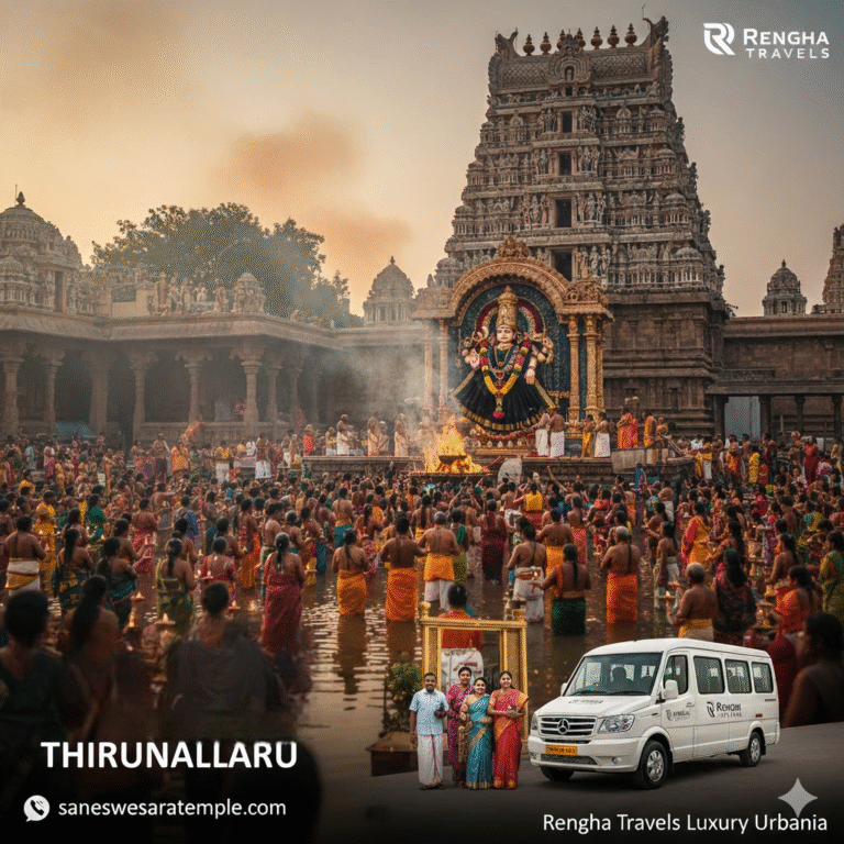 Sani Peyarchi 2026 Vaakiya Panchangam: Saturn moves to Meena Rasi on March 6 at 8:31 AM. 2026-ம் ஆண்டு மார்ச் மாதம் 6-ம் தேதி (வெள்ளிக்கிழமை) நிகழவிருக்கும் சனிப் பெயர்ச்சி (Sani Peyarchi) ஆன்மீக ரீதியாக மிக முக்கியமான நிகழ்வாகும். வாக்கிய பஞ்சாங்கத்தின்படி, அன்றைய தினம் சனி பகவான் கும்ப ராசியிலிருந்து மீன ராசிக்கு அதிகாலை 8:24 மணி முதல் 8:31 மணிக்குள் பெயர்ச்சி அடைகிறார். சனிப் பெயர்ச்சி 2026: நேரமும் முக்கியத்துவமும் நாள்: 2026 மார்ச் 6, வெள்ளிக்கிழமை. பெயர்ச்சி நேரம்: காலை 8:24 மணி (வாக்கிய பஞ்சாங்கப்படி காலை 8:31 மணி). இடம்பெயர்வு: சனி பகவான் கும்ப ராசியிலிருந்து மீன ராசிக்குச் செல்கிறார். முக்கிய ஆலயங்களில் வழிபாட்டு முறைகள் 1. குச்சனூர் சனீஸ்வரர் கோயில் (தேனி) குச்சனூரில் சனி பகவான் சுயம்புவாக, மூலவராக வீற்றிருந்து அருள்பாலிக்கிறார். வழிபாடு: பக்தர்கள் இங்கு நல்லெண்ணெய் அபிஷேகம் (Gingelly Oil Abhishekam) செய்து வழிபடுவது மிகச்சிறந்த பரிகாரமாகக் கருதப்படுகிறது. சிறப்பு: எள்ளு தீபம் (Sesame Lamp) ஏற்றி வழிபடுவதன் மூலம் ஏழரை சனி, அஷ்டம சனி மற்றும் கண்ட சனியின் தாக்கத்தைக் குறைக்கலாம். நேரம்: பெயர்ச்சியை முன்னிட்டு காலை 6:00 மணி முதல் இரவு 8:00 மணி வரை நடை திறந்திருக்கும். 2. திருநள்ளாறு தர்பாரண்யேஸ்வரர் கோயில் (காரைக்கால்) திருநள்ளாறில் சனி பகவான் 'அனுக்கிரக மூர்த்தியாக' மக்களுக்கு ஆசி வழங்குகிறார். நள தீர்த்தம்: பெயர்ச்சி அன்று இக்கோவிலின் நள தீர்த்தத்தில் (Nala Theertham) நீராடுவது சகல பாவங்களையும் தோஷங்களையும் நீக்கும் என்பது நம்பிக்கை. சிறப்புப் பூஜைகள்: மார்ச் 6 அதிகாலை முதலே லட்சார்ச்சனை, மகா அபிஷேகம் மற்றும் தீபாராதனைகள் மிகச் சிறப்பாகத் திட்டமிடப்பட்டுள்ளன. அறிவியல் அதிசயம்: சனிப் பெயர்ச்சியின் போது இக்கோவிலின் மீது மற்ற இடங்களை விட கதிர்வீச்சு தாக்கம் அதிகமாக இருப்பதாக ஆய்வுகள் தெரிவிக்கின்றன. இந்தியா முழுவதும் உள்ள சனீஸ்வரர் ஆலய சிறப்புப் பூஜைகள் கோயில் அமைந்துள்ள இடம்சிறப்புகள் & பூஜைகள்விழுப்புரம் (மொரட்டாண்டி)27 அடி உயர விஸ்வரூப மகா சனீஸ்வரருக்கு 8,000 லிட்டர் நல்லெண்ணெய் கொண்டு மகா தீபம் ஏற்றப்படும்.திண்டுக்கல் (வண்டிப்பேட்டை)ராமநாத சுவாமி கோவிலில் உள்ள சாந்தசொரூபி சனீஸ்வரருக்குத் தில ஹோமமும் சிறப்புப் பரிகார பூஜைகளும் நடைபெறும்.திருக்கொள்ளிக்காடு'பொங்கு சனி' என்று அழைக்கப்படும் இத்தலத்தில் தீராத கஷ்டங்கள் தீர சிறப்புப் பூஜைகள் மற்றும் அன்னதானம் வழங்கப்படும். ✨ முக்கியத் தகவல்கள் & பரிகாரங்கள் பரிகாரங்கள்: கருப்பு வஸ்திரம் தானம் செய்தல், ஏழை மாணவர்களுக்கு உதவுதல் மற்றும் எள்ளு சாதம் தானம் அளிப்பது சனி பகவானின் அருளைப் பெற்றுத்தரும். பயண வசதி: திருநள்ளாறு மற்றும் குச்சனூர் செல்ல Rengha Travels (94430 04141) மூலம் சொகுசு Force Urbania வாகனங்களை முன்கூட்டியே முன்பதிவு செய்யலாம். மேலும் விவரங்களுக்கு: saneeswaratemple.com இணையதளத்தைப் பார்க்கவும். ஆசிரியர் குறிப்பு ரவிச்சந்திரன், Rengha Holidays மற்றும் saneeswaratemple.com நிர்வாக இயக்குனர், கடந்த 20 ஆண்டுகளுக்கும் மேலாக ஆன்மீகச் சுற்றுலா மற்றும் ஜோதிட ரீதியான பயணத் திட்டங்களைச் சிறப்பாக அமைத்துக் கொடுத்து வருகிறார். Our Tour Packages - https://saneeswaratemple.com/2026-%e0%ae%b5%e0%ae%be%e0%ae%95%e0%af%8d%e0%ae%95%e0%ae%bf%e0%ae%af%e0%ae%aa%e0%af%8d%e0%ae%aa%e0%ae%9f%e0%ae%bf-%e0%ae%9a%e0%ae%a9%e0%ae%bf%e0%ae%aa%e0%af%8d-%e0%ae%aa%e0%af%86%e0%ae%af%e0%ae%b0/