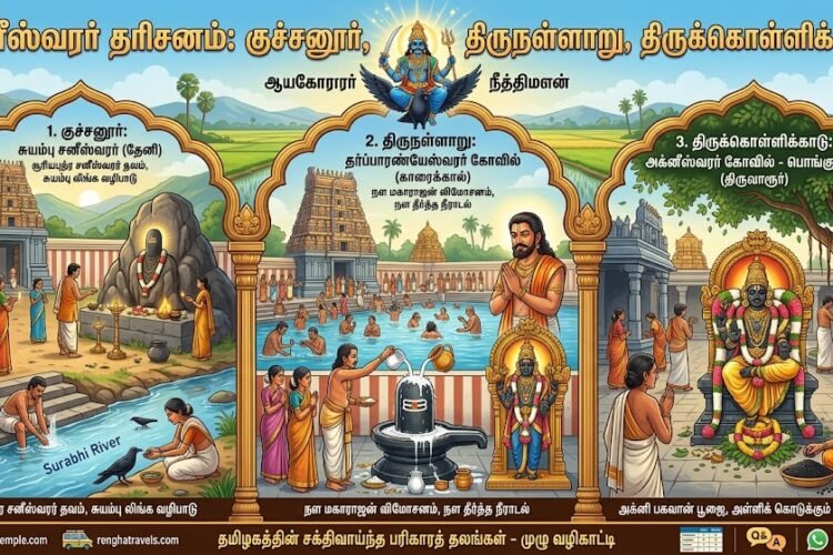 3 Powerful Saneeswara Temples: Kuchanur, Thirunallar & Thirukollikadu Guide 2026