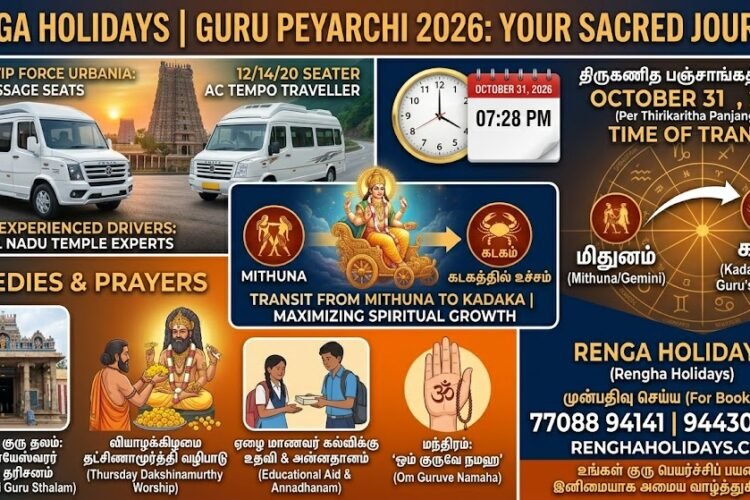 Guru Peyarchi 2026: Jupiter Transit Date, Timings, and Predictions
