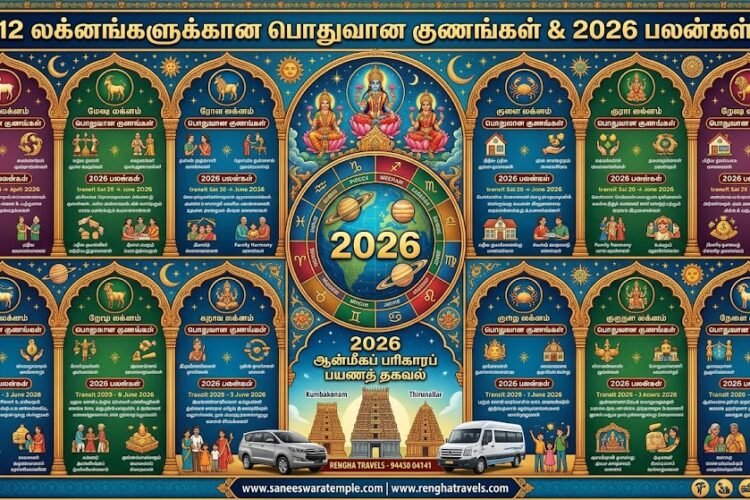 12 Lagnam Characteristics & 2026 Lagna Palangal