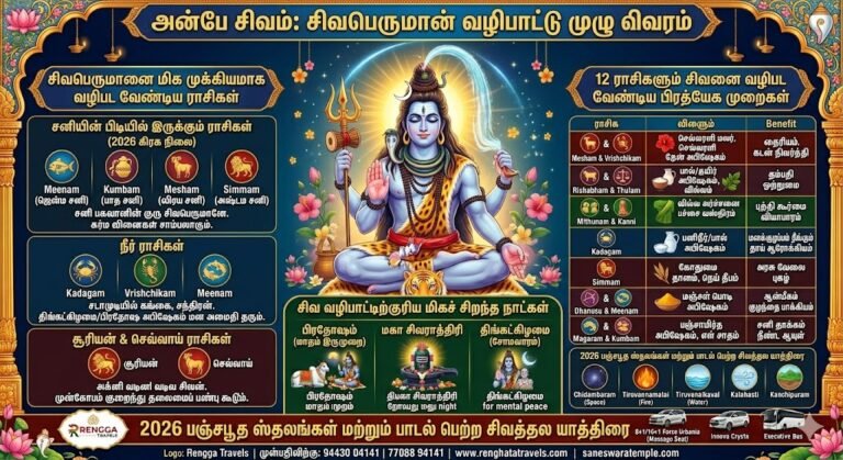 Which Zodiac Signs Should Worship Lord Shiva? 12 Rasi Shiva Pariharam